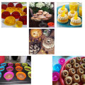 12PCS/Pack Mini Cake Silicone Mold Fondant Pan 3D Muffin Cupcake Pumpkin Form Kitchen Baking Pastry Tools Cake Decorating Tools