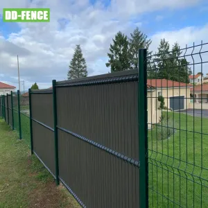3D Curved Welded Wire Mesh Privacy Garden Fence
