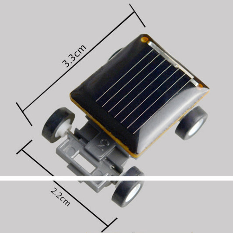 1PCS Kids Toys for Boys Girls Robot Kit Diy Robot Car Smallest Solar Power Energy Mini Toy Car Educational Solar Powered Toy