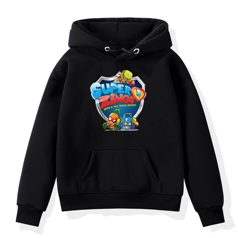 Baby Piano De Los Superzings 3 Boys/girls Hoodies Kids FASHION Game Cool Sweatshirt Harajuku Streewear Hoody Children Clothes