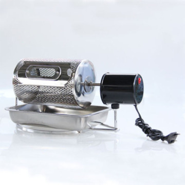 New Stainless Steel Drum Type Coffee Roaster Small Household Grains Beans Baking Machine Electric Roasting Machine