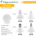 Kaguyahime 10pcs/Lot LED MR16 Bulb Spotlight Lamp LED E27 GU10 Bulb 6W 7W 8W AC 220V Spot LED Dimmable Light Lampada Bombillas