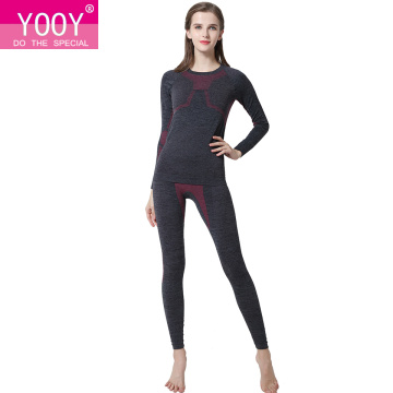 YOOY Women's Clothing Long Johns Plus Size Thermal Underwear Women Winter Warm Two Piece Set Sexy Quick Dry Women Clothes 2018