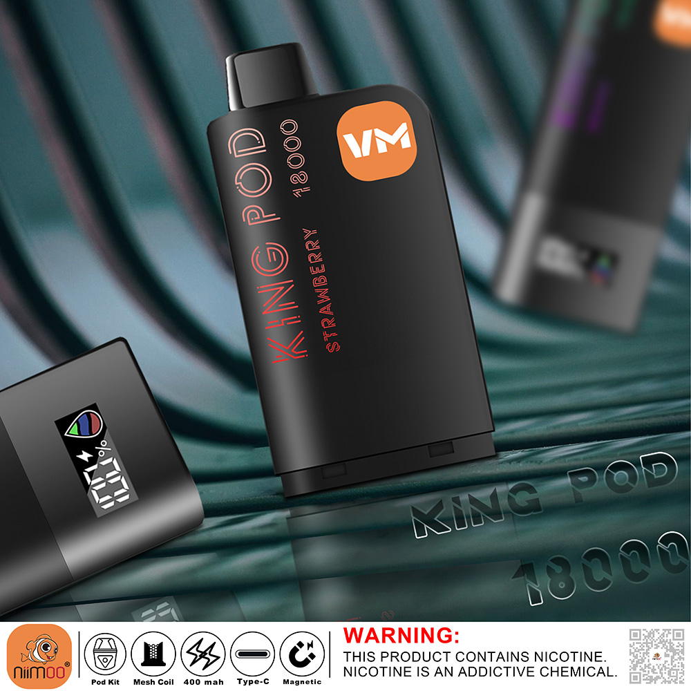Disposable Electronic Cigarette King Pod 18000