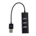 4-Port Hub Adapter USB Hub 2.0 Hi-Speed 4-Port Splitter Hub Adapter Hub For PC Computer Notebook