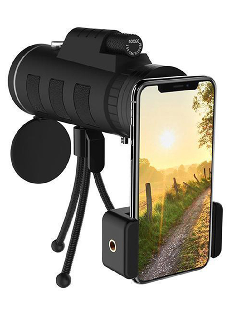 Monocular Zoom phone lens Smartphone Telescope Camera lenses Mobile lens Phone For Iphone 11 8 7 Plus macro lens phone