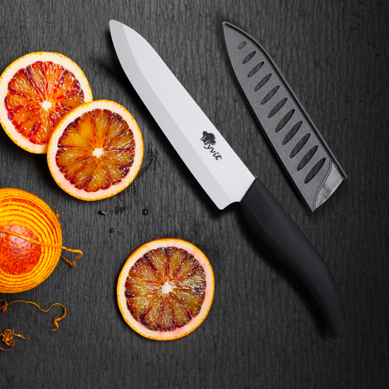 Ceramic Knife Kitchen Knives Set 3 4 5 6 inch +Peeler Zirconia White Blade Fruit Chef Knife Vege Cooking Tool