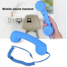 3.5mm Radiation Proof Telephone Handset Earphone Phone Classic Receiver With Microphone Portable Telephone Headset for Computer