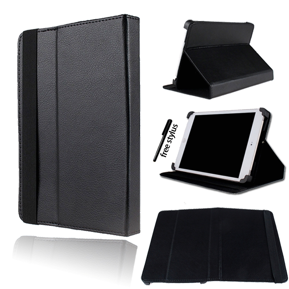 Universal Tablet Case for Apple IPad 1/2/3/4/5/6/7/mini 1/2/3/4/5/Air 1/2/3/Pro Ultra-thin Leather Tablet Cover Case+Free Stylus