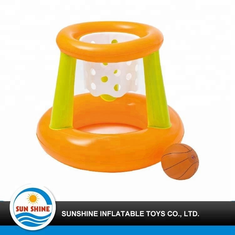 Floating basketball hoop for children