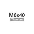 M6x40 Titanium