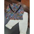 2020 Baby Blouse floral Pattern 100% High Quickly Cotton Long Sleeve Girls Blouse Shirt