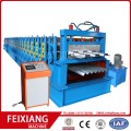 Steel double layer floor deck roll forming machine