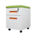 2 Drawer Cushion Mobile Pedestal