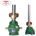 high quality screw jack with bronze traveling nut