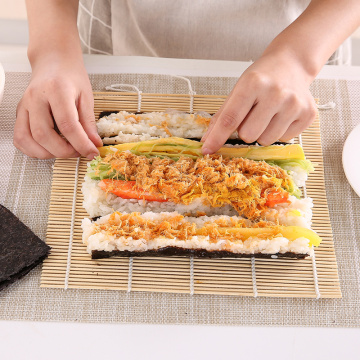 Japanese sushi set sushi mat bento accessories Bamboo Rolling Mats seaweed roll sushi tools durable sushi set lunch tools