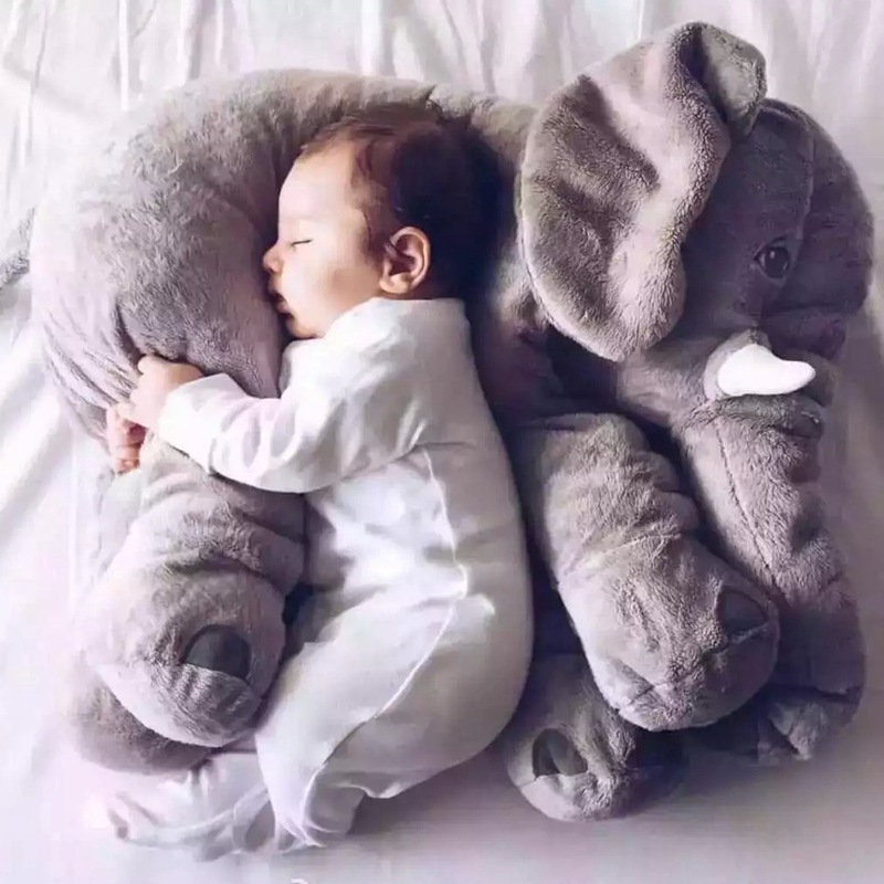 Baby Elephant Pillow Stuffed Animal Toy Children's Bed Pillow For Pregnant Women Almohada Kid Sleep Elephant Baby Infant Pillow