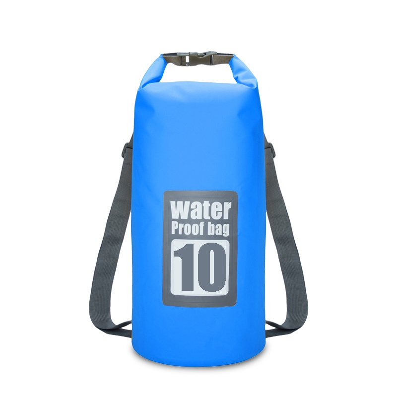 Camping 10L 5L Swimming Waterproof PVC Bags Storage Dry Sack Bag Outdoor Sport Bags For Kayak Canoe Rafting