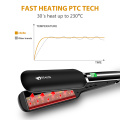 Ocaliss 83 Professional Titanium Hair Straighteners Adjustable Temperature with Digital LCD Display 100-240V 30's Heat Up
