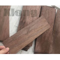 20Pieces/Lot 6.5x20cm Thickness:0.35mm Black Walnut Log Bark Veneer Pure Solid Wood Chips