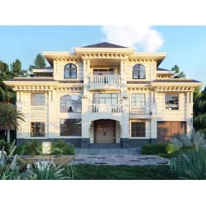 Light Steel Structure Prefabricated Two Storey Luxury Villa