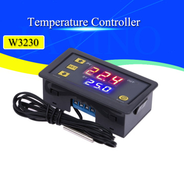 W3230 12V 24V AC110-220V Probe line 20A Digital Temperature Control LED Display Thermostat With Heat/Cooling Control Instrument