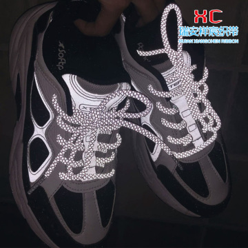 Reflective Round Band shoelace