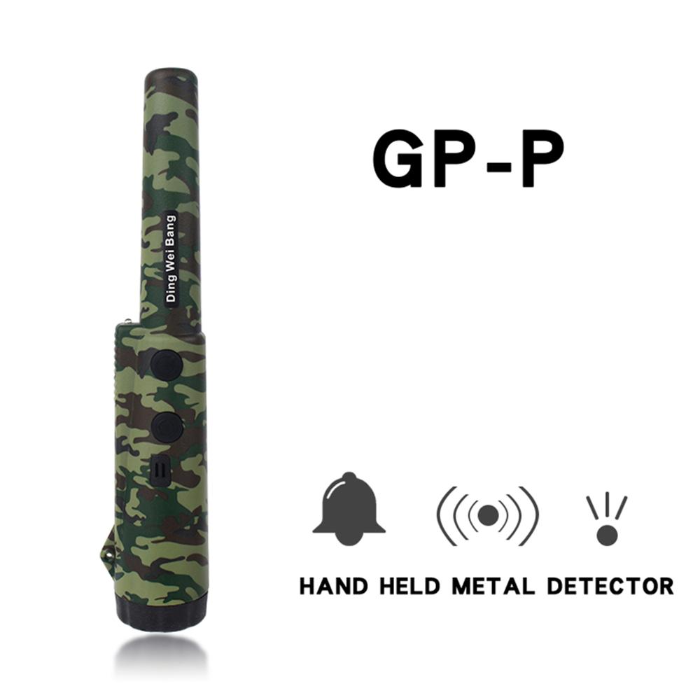 Newest Portable GP-P Pinpoint Metal Detector Industrial Security Smart Sensor Sound Vibrate Alarm Waterproof Metales Scanner