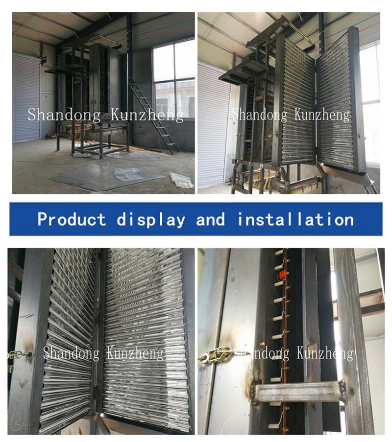 Poultry cooling pad making line