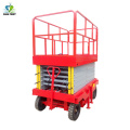 Electric Construction Lifter Scissor Lift Man Lift Elevator with 12m 16m Lifting