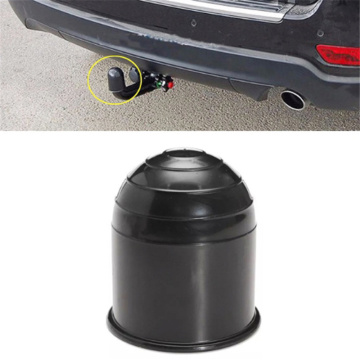 Universal 50MM Trailer Accessories Black Trailer Ball Cover Tow Bar Ball Cover Cap Hitch Protection Car Styling
