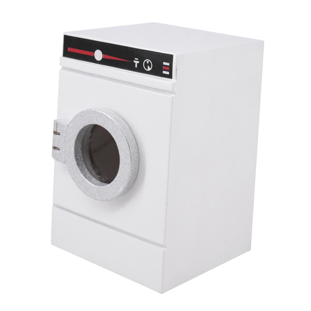 Dollhouse Washing Machine - Miniature Washing Machine for 1:12 Scale Doll House, Dollhouse Appliance, Accessory, Mini Washer