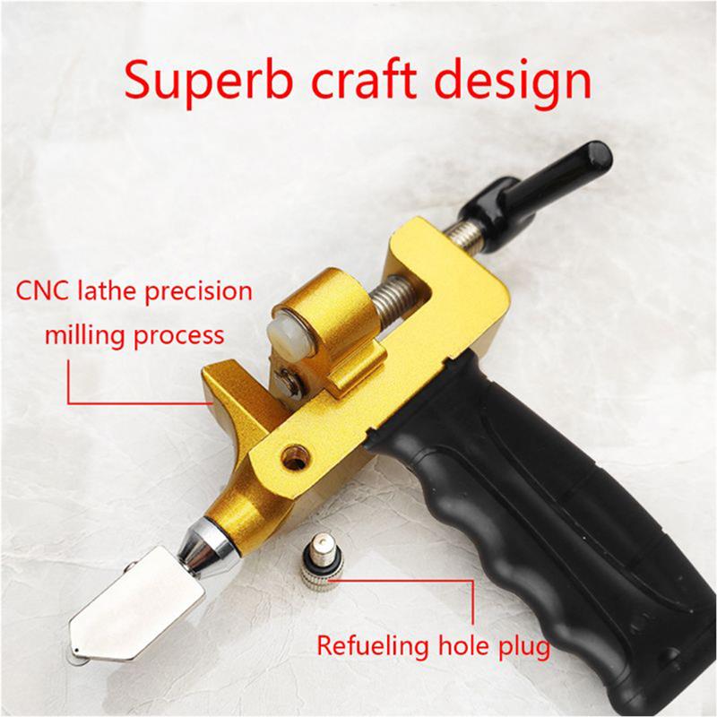 Multifunctional Ceramic Tile Glass Cutter Cermic Tile Glass Cutting Tool Machine Opener Easy Glide Diamond Cutting Hand Tools