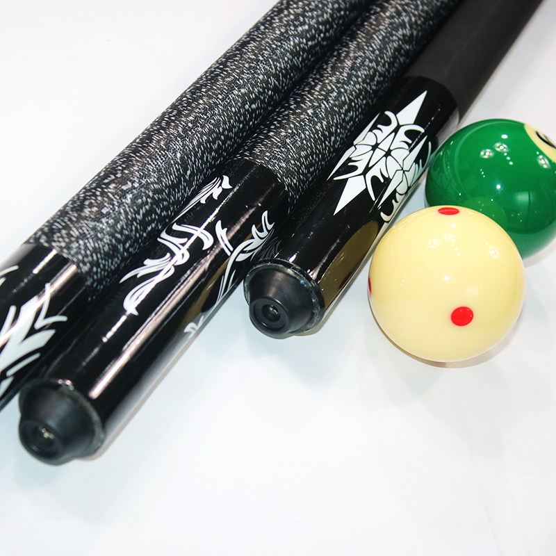 Colorful Painted 9mm-10mm Tip Size Snooker Pool Billiard Cue Stick For Sale