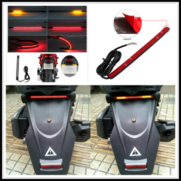 Motorcycle LED Tail lamp Light Brake Turn Signal Strip for HONDA CBR250R VFR 1200 F ST 1300 Black SpiRit NC750 S X