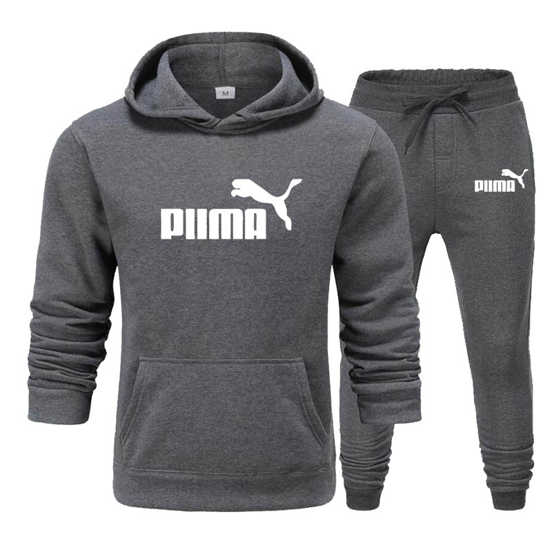 Autumn Fashion Casual Tracksuit Men's Sets Tracksuit Men Sweat Suit Mens Hooded Sweatshirts Pants Jogger Male Sportsuits Hoodies