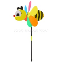 New Sell 3D Large Animal Bee Windmill Wind Spinner Whirligig Yard Garden Decor Drop Shipping