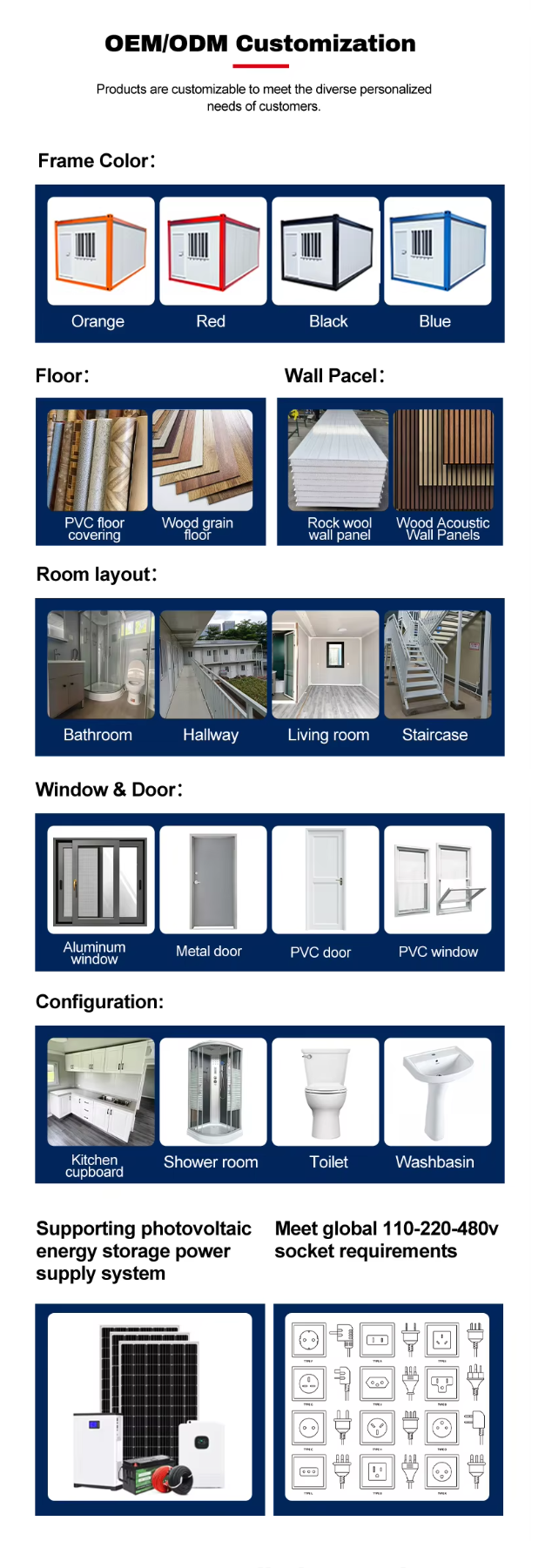 Folding Container House Interior