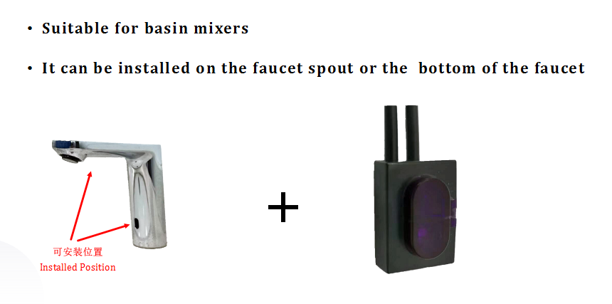infrared sensor for basin mixer