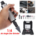 WENXING 14 Pieces Air Compressor Die Grinder Grinding Polish Stone Kit 1/4 Air Grinder Mill Engraving Tools Kits Pneumatic Tools