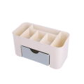 Small Drawer Type Desktop Makeup Storage Box Compartment Stationery Skin Care Products Finishing Box Storage Box