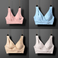 Manufacturers Wholesale New Style Nursing Bras Cotton-Free Steel Ring Pregnant Women Underwear Pull Vest Style Nursing Underwear