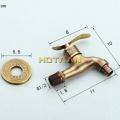 Bibcock faucet tap crane Antique Brass Finish Bathroom Wall Mount Washing Machine Water Faucet Taps YT-5161-A