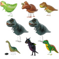 Walking Tyrannosaurus Dinosaur Balloon Air Black Wing Dinosaur Balloons Pet Balls Happy Birthday Decoration Kids Toys Dino