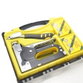 New Nail Staple Gun Furniture Stapler For Wood Door Upholstery Framing With 1200 Nails Manual Nail Gun With Nail Puller