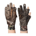 Winter Camouflage Fishing Gloves 4 Types Anti-Slip Fingerless Cut Hunting Gloves Outdoor Camping Cycling Sport Training Gloves