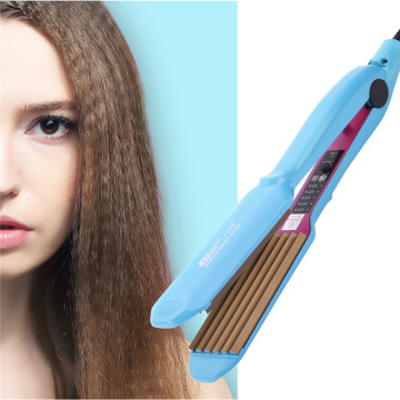 Professional Temperature Control Electronic Hair Straighteners Curlers Corrugated Crimper Waves Chapinha Straightening Iron 50