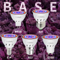 E27 220V LED Grow Light GU10 Fitolamp E14 LED Lamp For Plants 48 60LEDs Full Spectrum MR16 Phyto Lamp GU5.3 Seedling Plant Light