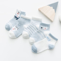 5pairs/lot NewBorn Baby Socks Thicken Cartoon Comfort Cotton Newborn Socks Kids Boy For 0-2 Years Baby Clothes Accessories