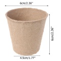 50Pcs Nursery Pot Seeding Planter Pot Flowers Seed Starting Pots Cups Container for Indoor Outdoor Plants Vegetables Succulents